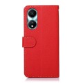 For Honor X5 Plus KHAZNEH Litchi Texture Leather RFID Phone Case(Red)