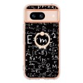 For Google Pixel 8a Electroplating Dual-side IMD Phone Case with Ring Holder(Equation)