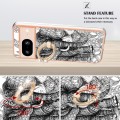 For Google Pixel 8 Electroplating Dual-side IMD Phone Case with Ring Holder(Totem Elephant)