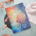 For Lenovo Tab M11 Sewing Litchi Texture Smart Leather Tablet Case(Oil Painting Tree)