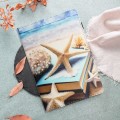 For Lenovo Tab M11 Sewing Litchi Texture Smart Leather Tablet Case(Starfish)