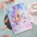 For Lenovo Tab M11 Sewing Litchi Texture Smart Leather Tablet Case(Smiling Face)