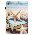 For Samsung Galaxy Tab A8 10.5 2021 Sewing Litchi Texture Smart Leather Tablet Case(Starfish)