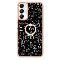 For Samsung Galaxy A05s Electroplating Dual-side IMD Phone Case with Ring Holder(Equation)
