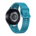 For Samsung Galaxy Watch 6 Solid Color Quick Release Silicone Watch Band(Sky Blue)