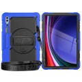 For Samsung Galaxy Tab S9 Ultra / S8 Ultra Silicone + PC Tablet Case(Dark Blue+Black)
