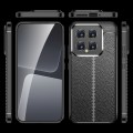 For Xiaomi 14 Litchi Texture Shockproof TPU Phone Case(Black)