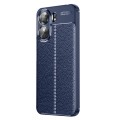 For Xiaomi 13C Litchi Texture Shockproof TPU Phone Case(Blue)