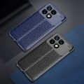 For Xiaomi Redmi K70 Litchi Texture Shockproof TPU Phone Case(Blue)