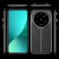 For Xiaomi 14 Ultra Litchi Texture Shockproof TPU Phone Case(Black)