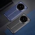For Xiaomi 14 Ultra Litchi Texture Shockproof TPU Phone Case(Blue)