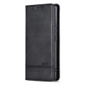 For OPPO Find X7 AZNS Magnetic Calf Texture Flip Leather Phone Case(Black)
