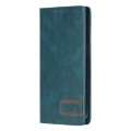 For Samsung Galaxy S21+ 5G TTUDRCH RFID Retro Texture Magnetic Leather Phone Case(Greem)