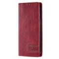 For Samsung Galaxy S20 TTUDRCH RFID Retro Texture Magnetic Leather Phone Case(Red)
