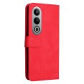 For OnePlus Ace 3V Skin Feel Life Tree Metal Button Leather Phone Case(Red)