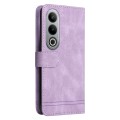 For OnePlus Ace 3V Skin Feel Life Tree Metal Button Leather Phone Case(Purple)