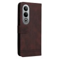 For OnePlus Ace 3V Skin Feel Life Tree Metal Button Leather Phone Case(Brown)
