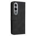 For OnePlus Nord CE4 Skin Feel Life Tree Metal Button Leather Phone Case(Black)