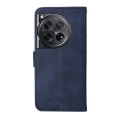 For OnePlus 12 Classic Calf Texture Flip Leather Phone Case(Blue)