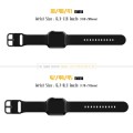 For Apple Watch Ultra 2 49mm Pin Buckle Silicone Watch Band(Black)