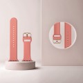 For Apple Watch Ultra 2 49mm Pin Buckle Silicone Watch Band(Coral)