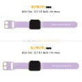 For Apple Watch Ultra 2 49mm Pin Buckle Silicone Watch Band(Lavender)