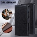 For Google Pixel 9 Skin Feeling Oil Leather Texture PU + TPU Phone Case(Black)