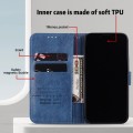 For Google Pixel 9 Skin Feeling Oil Leather Texture PU + TPU Phone Case(Dark Blue)