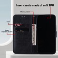 For Google Pixel 9 Pro Skin Feeling Oil Leather Texture PU + TPU Phone Case(Black)