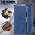 For Xiaomi 13T Pro Skin Feeling Oil Leather Texture PU + TPU Phone Case(Dark Blue)