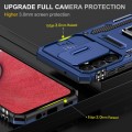 For Samsung Galaxy A05s Armor PC + TPU Camera Shield Phone Case(Navy Blue)