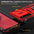 For Samsung Galaxy A05s Armor PC + TPU Camera Shield Phone Case(Red)
