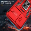 For Samsung Galaxy S23+ 5G Armor PC + TPU Camera Shield Phone Case(Red)