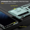 For Samsung Galaxy S23 Ultra 5G Armor PC + TPU Camera Shield Phone Case(Alpine Green)