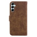 For Samsung Galaxy A15 Little Tiger Embossed Leather Phone Case(Brown)