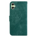 For Samsung Galaxy A05 Little Tiger Embossed Leather Phone Case(Green)