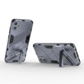 For Samsung Galaxy A05 4G Punk Armor 2 in 1 PC + TPU Shockproof Phone Case with Invisible Holder(Gre