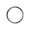 For Samsung Galaxy Watch6 Classic 47mm E Style Smart Watch Steel Ring Protective Frame(Black)