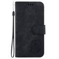 For Xiaomi Redmi Note 13 Pro 5G Little Tiger Embossed Leather Phone Case(Black)