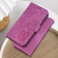 For Xiaomi Redmi K70E / Poco X6 Pro Little Tiger Embossed Leather Phone Case(Rose Red)