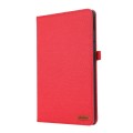 For Lenovo Tab M11 / Xiaoxin Pad 11 2024 Horizontal Flip TPU + Fabric PU Leather Tablet Case(Red)