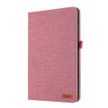 For Lenovo Tab M11 / Xiaoxin Pad 11 2024 Horizontal Flip TPU + Fabric PU Leather Tablet Case(Rose Re