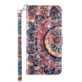 For Samsung Galaxy S24 5G 3D Painted Leather Phone Case(Colorful Mandala)