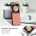 For Samsung Galaxy Z Flip5 ViLi TH Series Shockproof TPU + PC Phone Case(Pink)