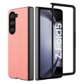 For Samsung Galaxy Z Fold5 ViLi TH Series Shockproof TPU + PC Phone Case(Pink)