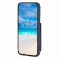 For Samsung Galaxy A14 Zipper Card Slots RFID Phone Case(Blue)