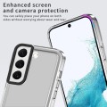 For Samsung Galaxy S22 5G Transparent Acrylic + TPU Shockproof Phone Case(Transparent Black)
