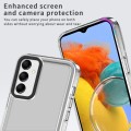 For Samsung Galaxy M14 Transparent Acrylic + TPU Shockproof Phone Case(Transparent)