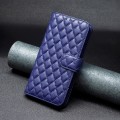 For Motorola Edge 50 Pro 5G Diamond Lattice Wallet Flip Leather Phone Case(Blue)