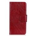 For Motorola Moto G04 / G24 Nappa Texture Flip Leather Phone Case(Red)